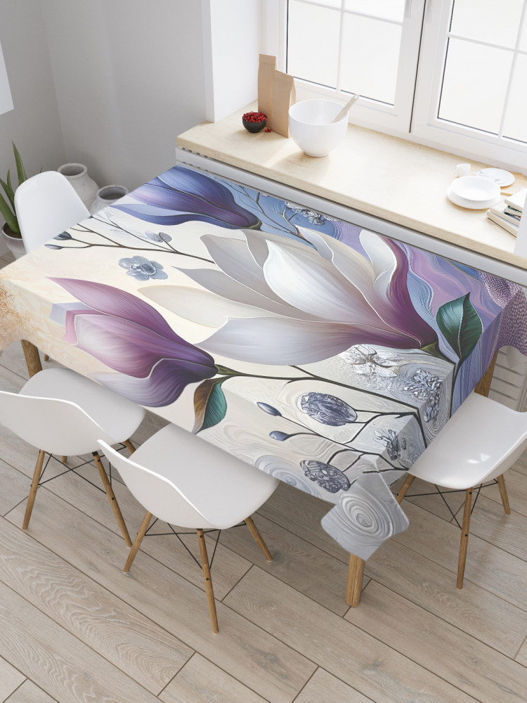 Скатерть «Бутоны на холсте» | JoyArty