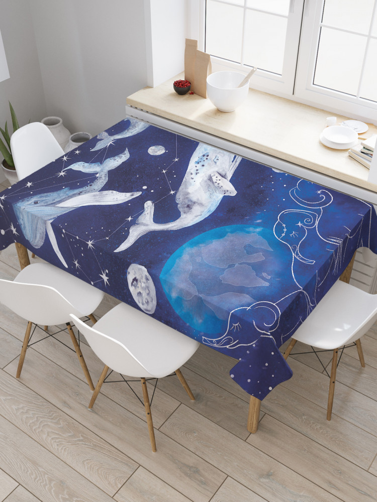 Скатерть «Космические киты» | JoyArty