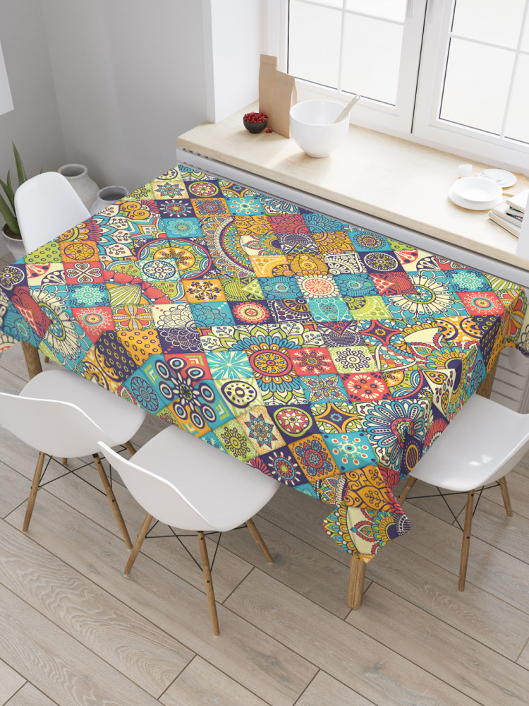 Скатерть «Лоскуты орнамента» | JoyArty