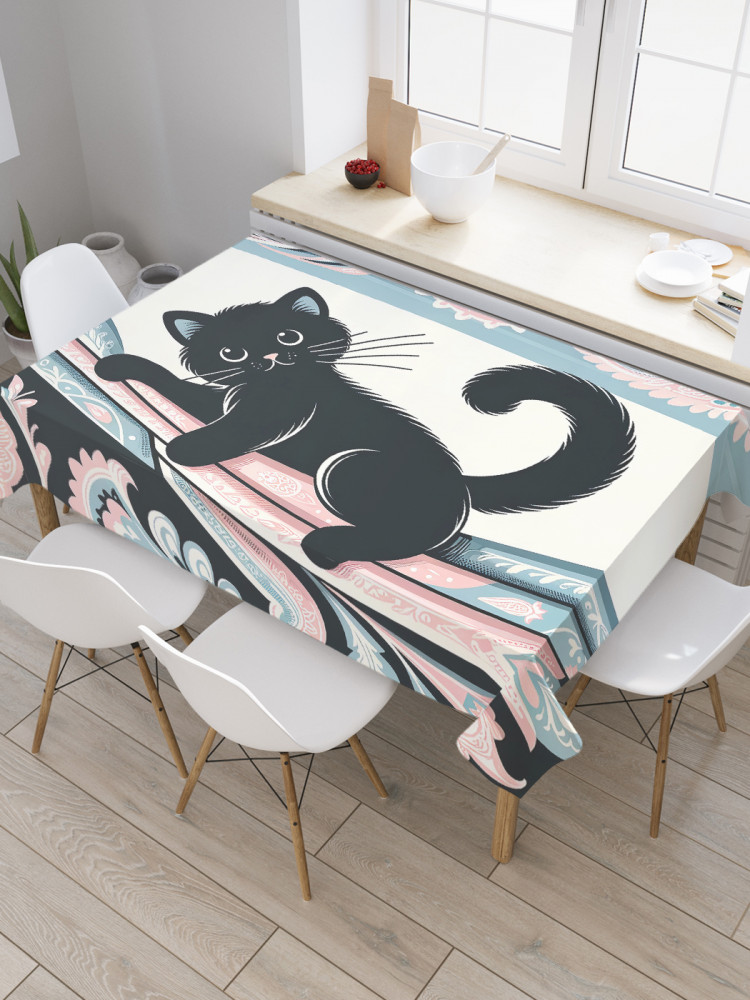 Скатерть «Милый кот» | JoyArty