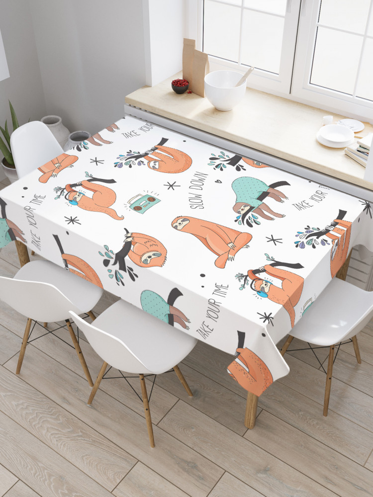 Скатерть «Не торопи время» | JoyArty
