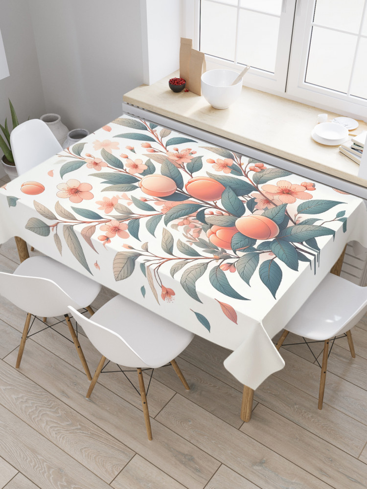 Скатерть «Персиковое дерево» | JoyArty