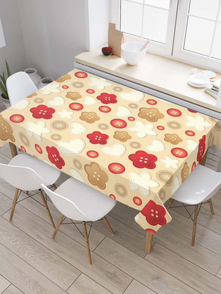 Скатерть «Пуговичные узоры» | JoyArty