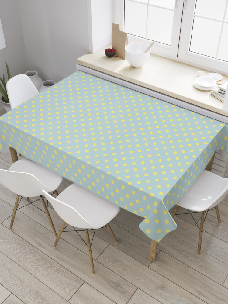 Скатерть «Солнечный горошек» | JoyArty