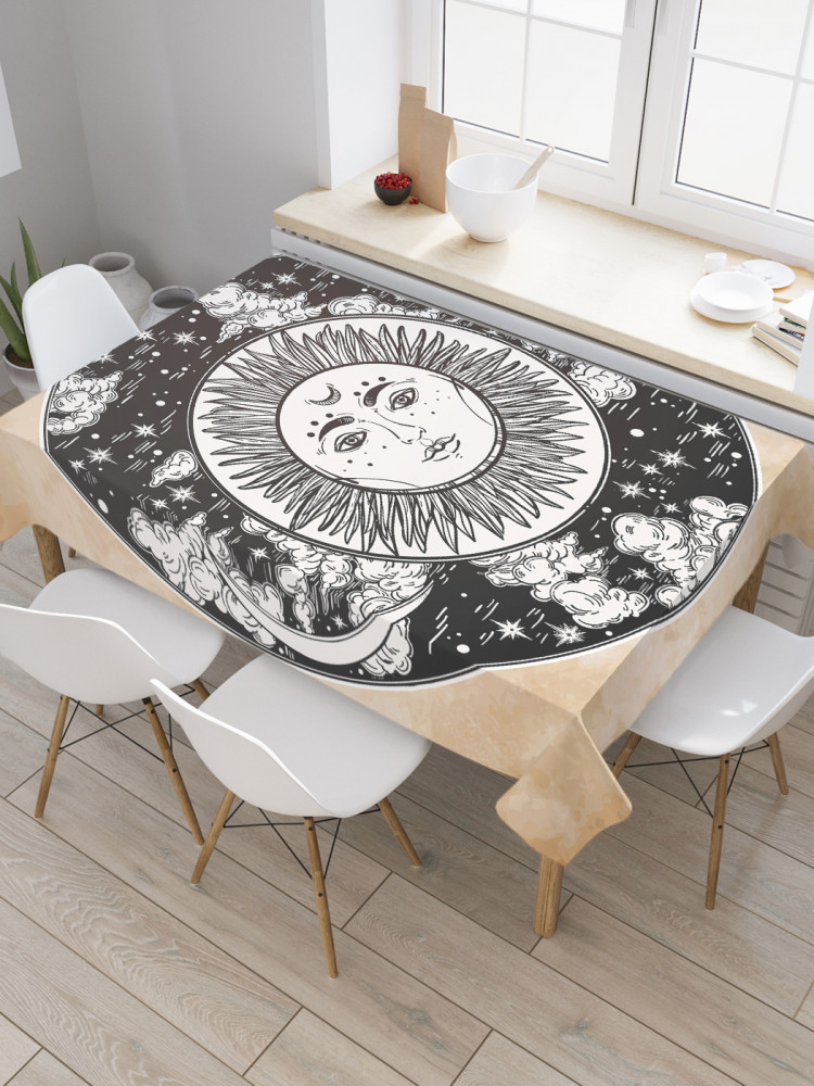Скатерть «Солнце в ночи» | JoyArty