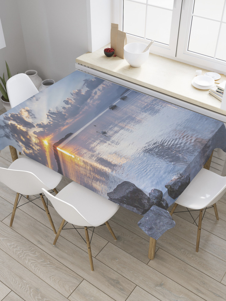 Скатерть «Утренний горизонт» | JoyArty