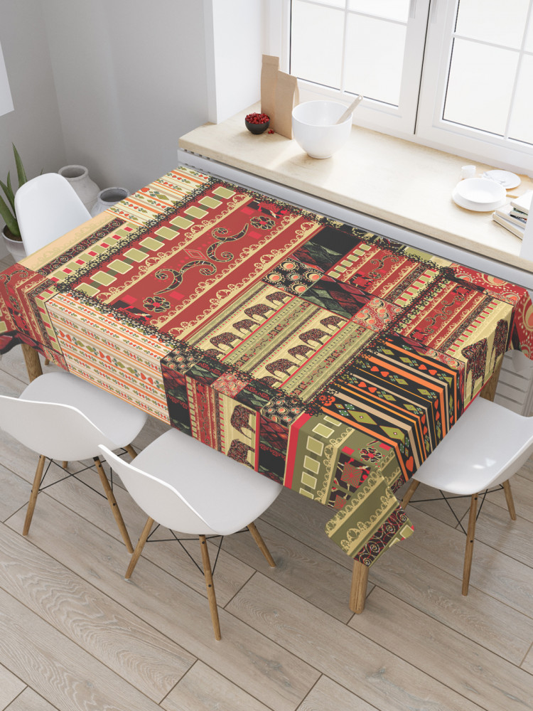 Скатерть «Этнический пэчворк» | JoyArty
