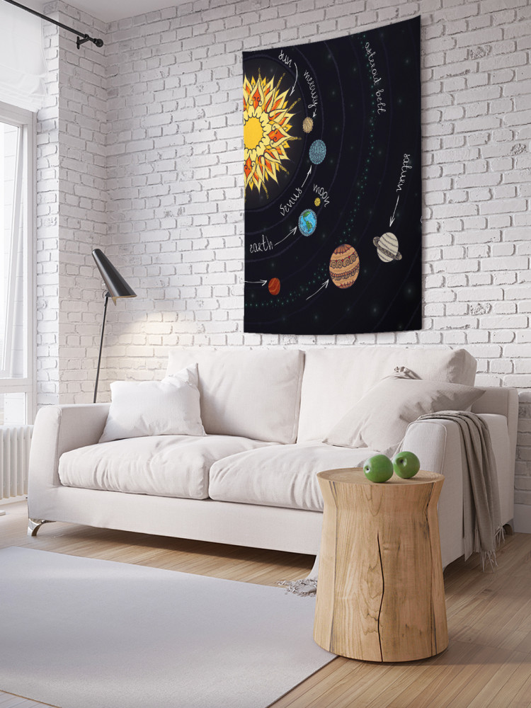 Фотопанно на стену «Карта Солнечной системы» | JoyArty