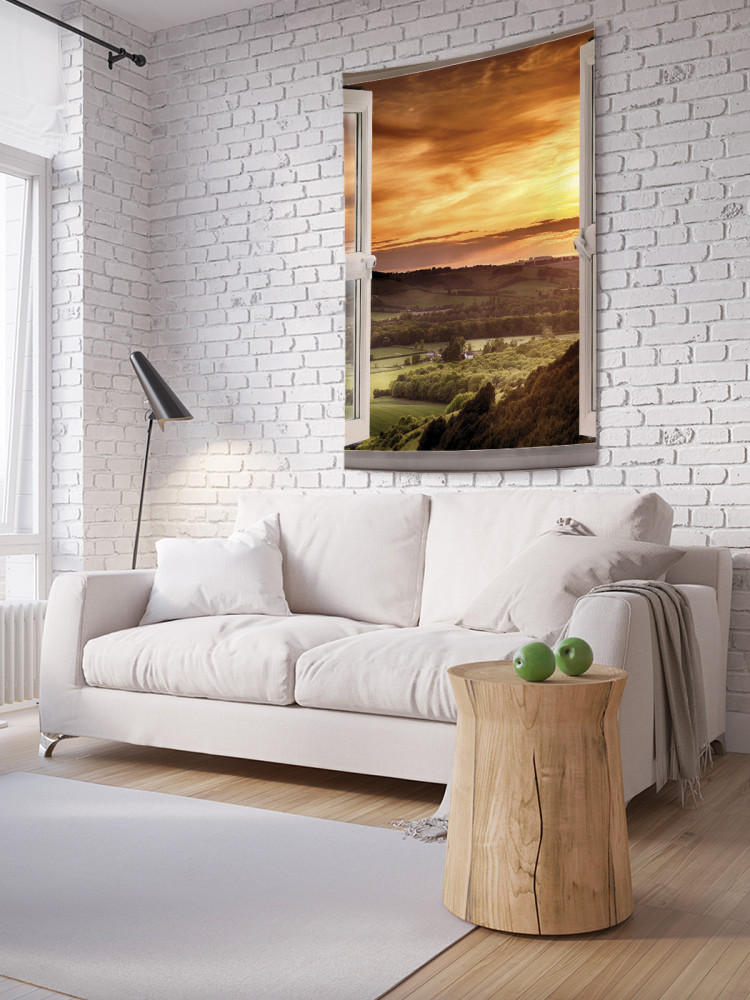 Фотопанно на стену «Окно к свежему воздуху» | JoyArty