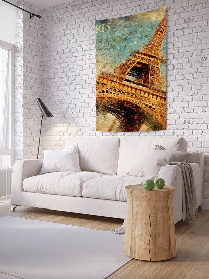 Фотопанно на стену «Париж рядом»