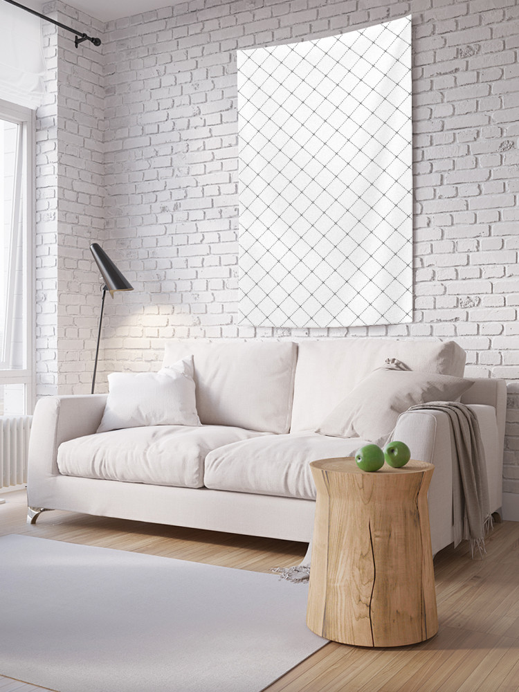 Фотопанно на стену «Прерывистый ромб» | JoyArty