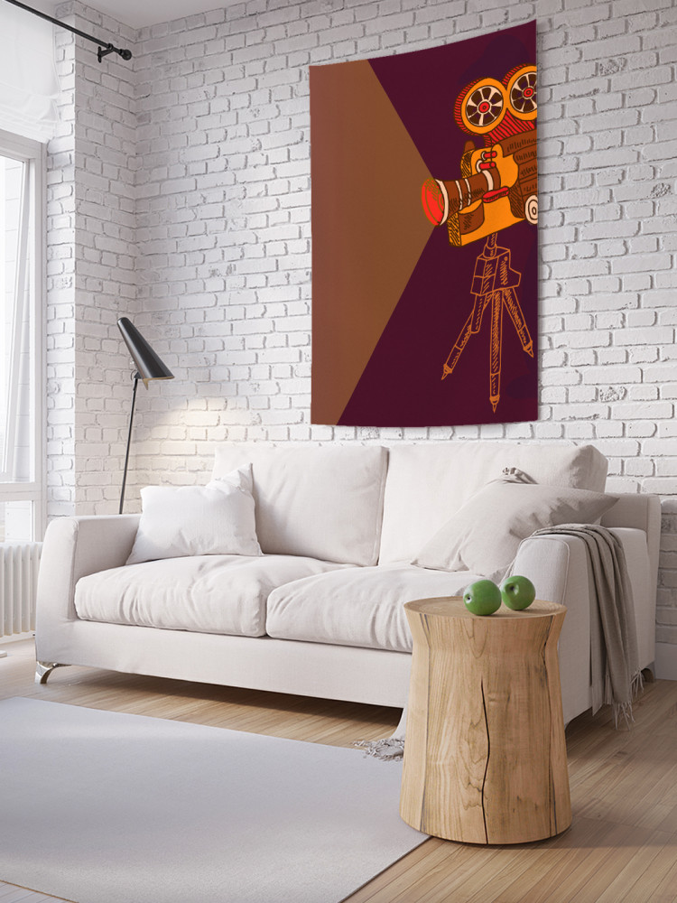 Фотопанно на стену «Старинная камера» | JoyArty