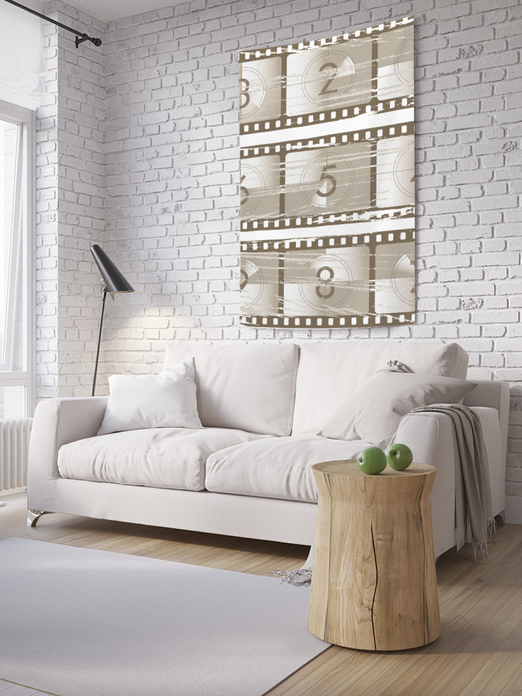 Фотопанно на стену «Цифры на пленке» | JoyArty