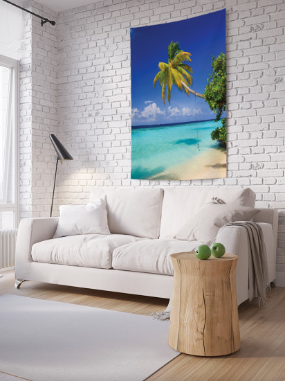 Фотопанно на стену «Штиль под пальмой»