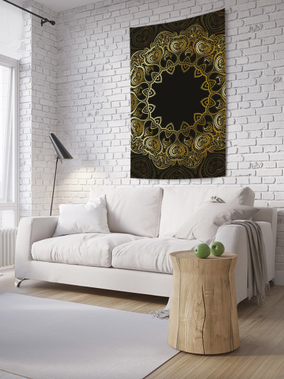 Фотопанно на стену «Этническая мандала»