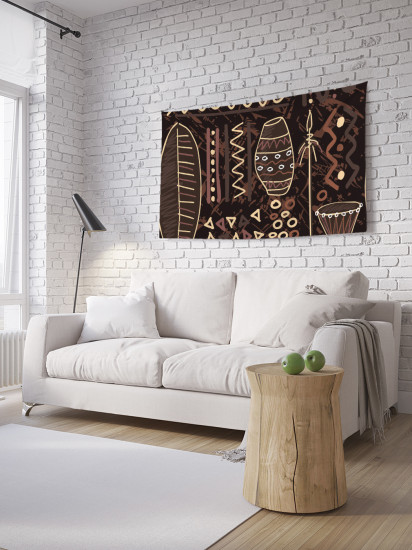 Фотопанно на стену «Африканские узоры»
