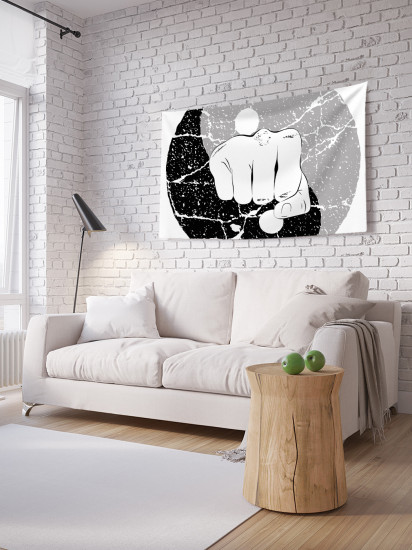 Фотопанно на стену «Боевой удар»