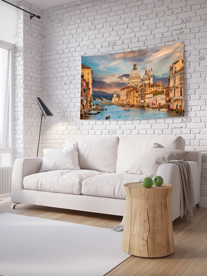 Фотопанно на стену «Венеция под закатным небом»