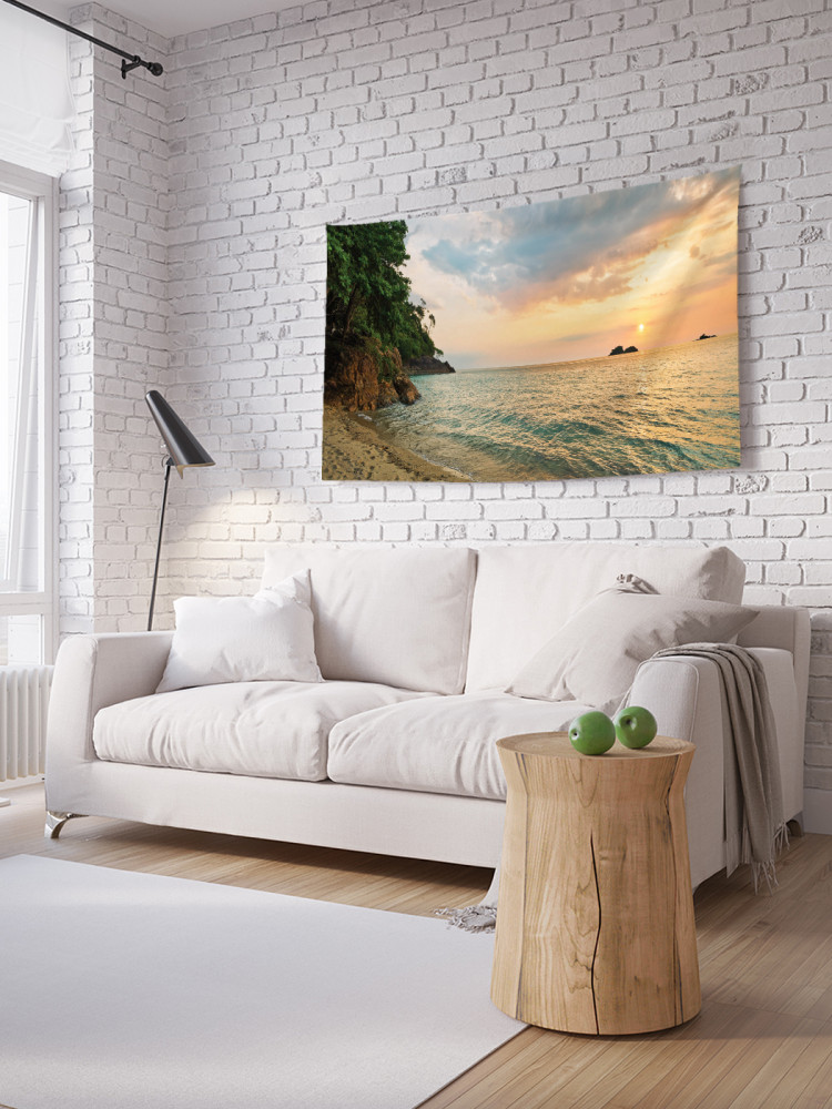 Фотопанно на стену «Восход над морем» | JoyArty