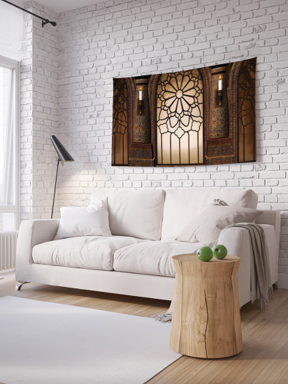 Фотопанно на стену «Готический витраж»