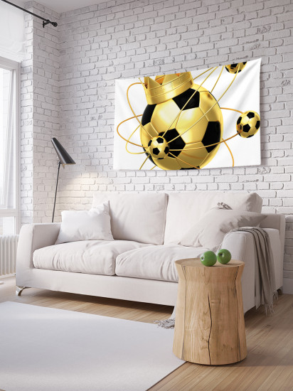 Фотопанно на стену «Королевский футбол»