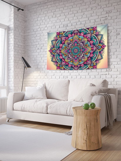Фотопанно на стену «Мандала»