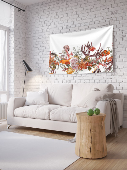 Фотопанно на стену «Морские водоросли»