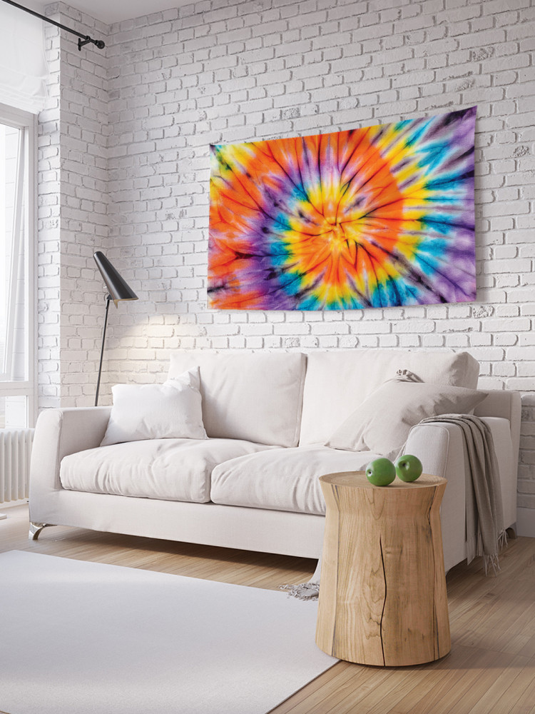 Фотопанно на стену «Радуга в цветке» | JoyArty