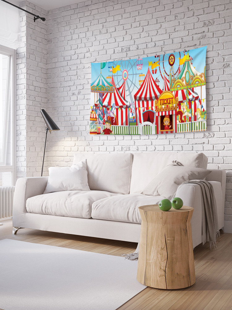 Фотопанно на стену «Цирковая касса» | JoyArty