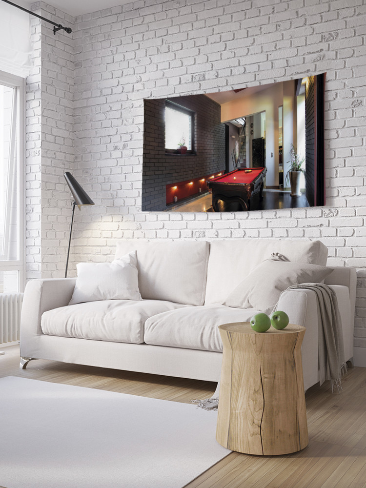 Фотопанно на стену «Домашний бильярд» | JoyArty