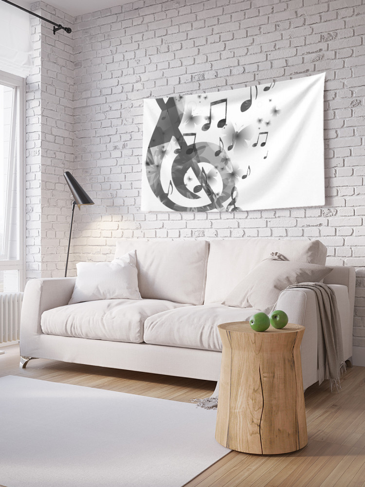 Фотопанно на стену «Музыкальные тени» | JoyArty