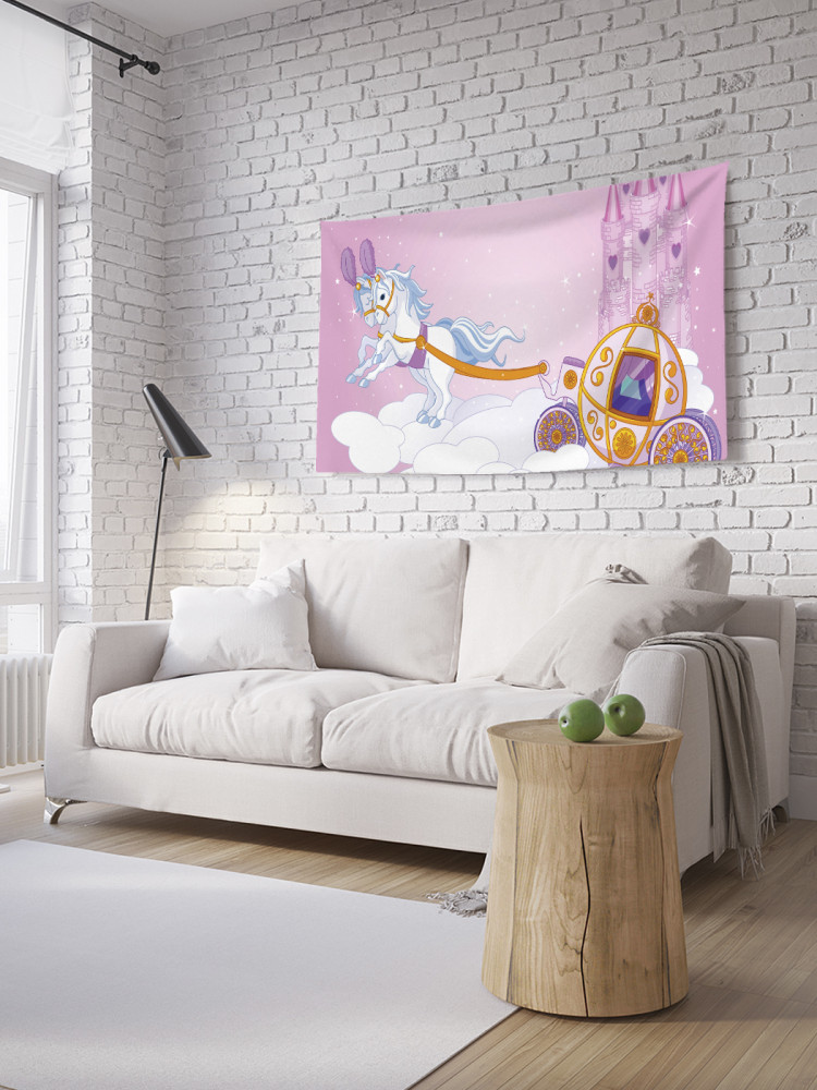 Фотопанно на стену «Сказочная карета» | JoyArty