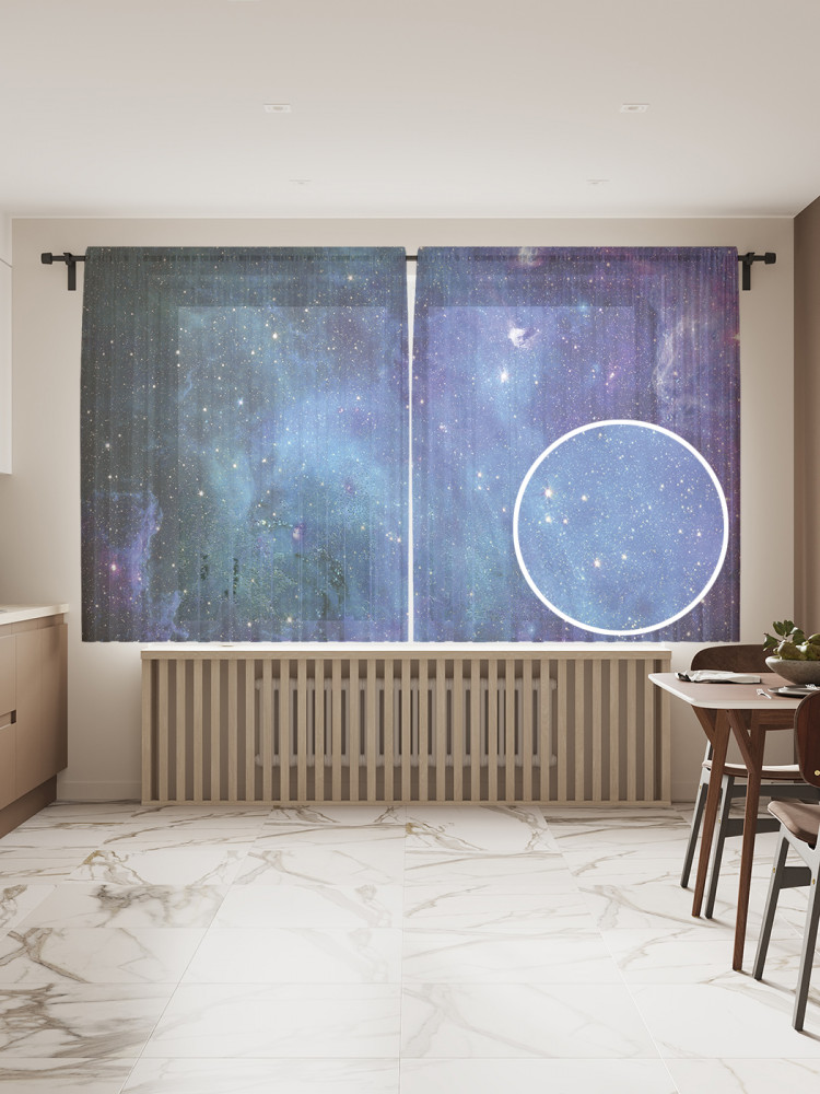 Комплект тюлей «Завораживающие дали» | JoyArty