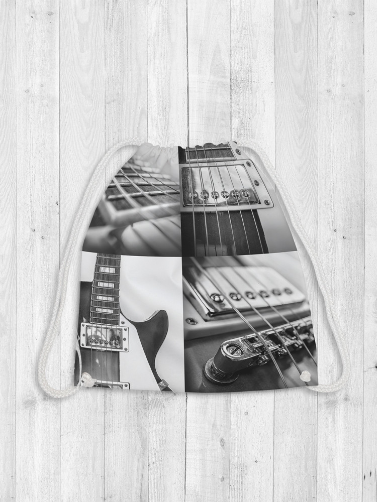 Сумка-мешок для обуви и вещей «Гитара» | JoyArty