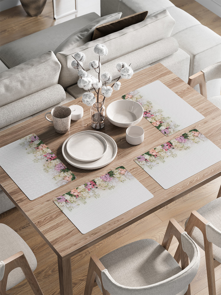 Комплект плейсматов «Весенняя сирень» | JoyArty