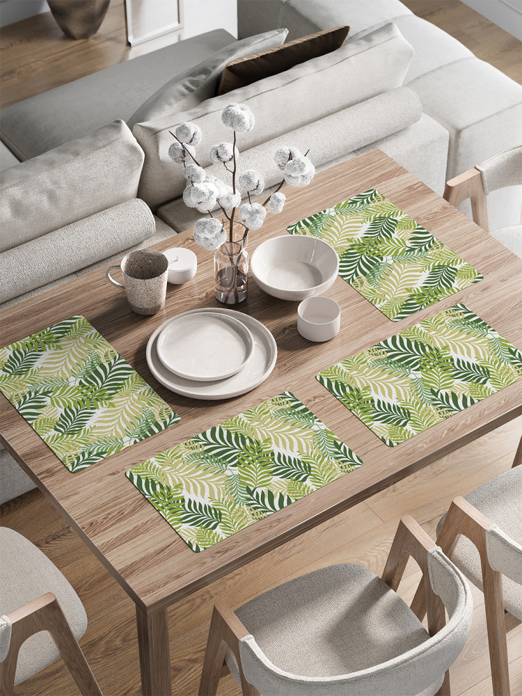 Комплект плейсматов «Лиственная композиция» | JoyArty