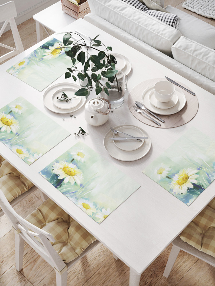 Комплект плейсматов «Цветок для гадания» | JoyArty