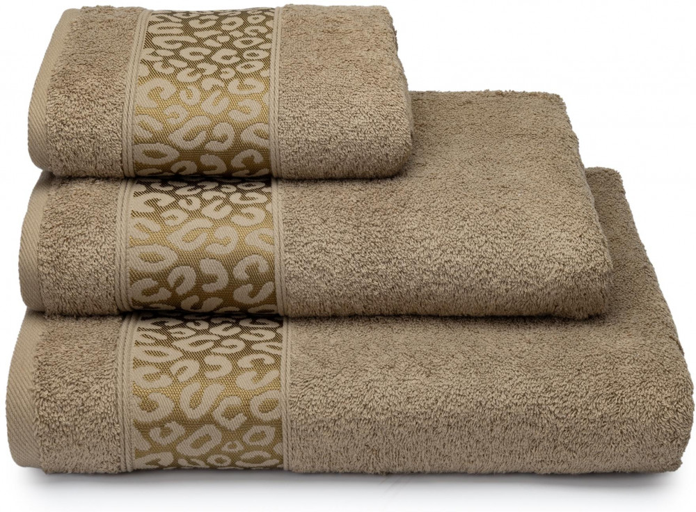 Полотенце махровое гладкокрашеное «Di leopardo» | Di leopardo | Cleanelly