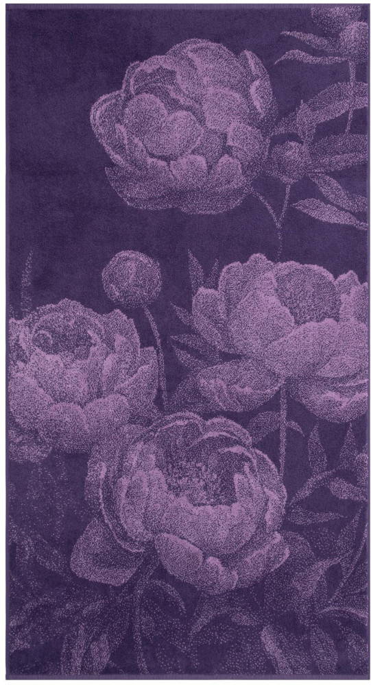 Полотенце махровое пестротканое «Peony bouquet» | ДМ Люкс