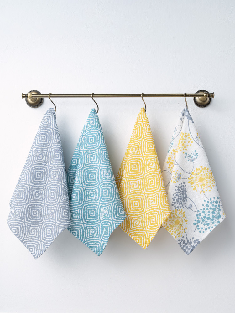 Комплект полотенец вафельных «Чистый дом» | Чистый дом | Guten Morgen