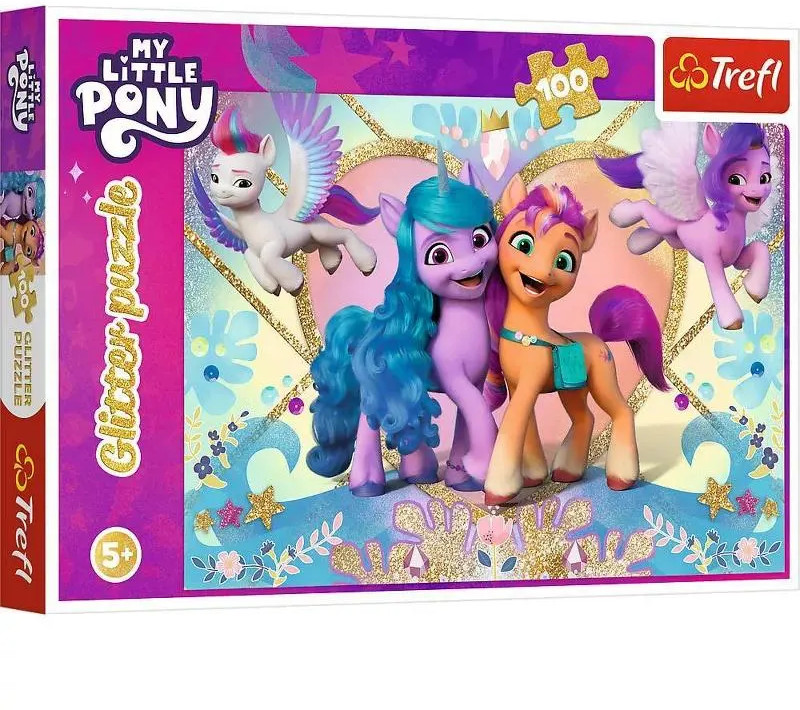 Пазл «Мои маленькие пони. Glitter puzzle» | My Little Pony | Trefl