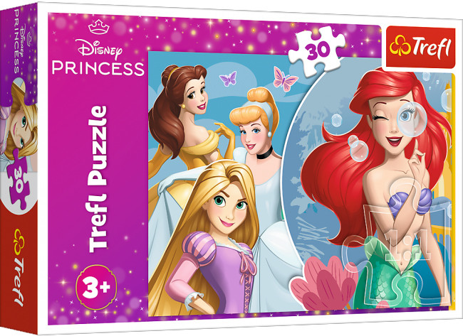 Пазл «Прекрасный день принцессы. Beautiful princess day» | Disney Princess | Trefl