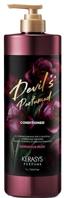 Парфюмированный кондиционер с экстрактом дамасской розы «Devil’s Perfumed Conditioner Gorgeous Musk» | Kerasys