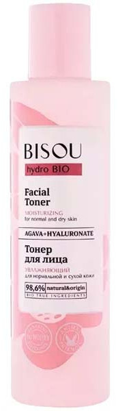 Тонер для нормальной и сухой кожи лица увлажняющий | Bisou