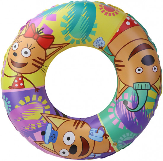 Круг надувной «Три кота. Отдых!»