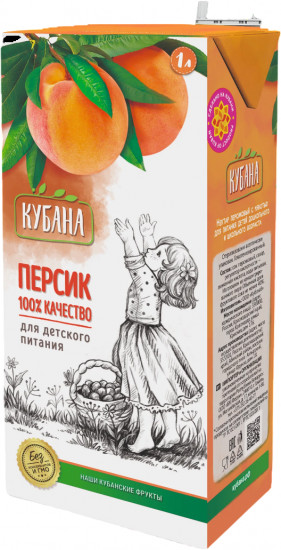 Нектар персиковый «Кубана»