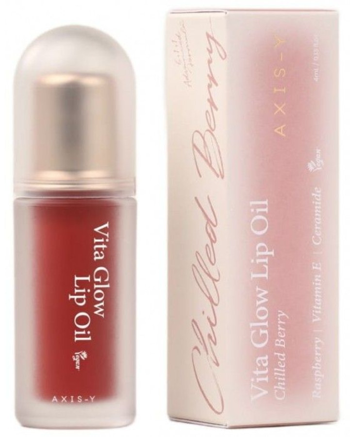 Масло для губ витаминное «Vita Glow Lip Oil», тон Chilled Berry | Axis-Y