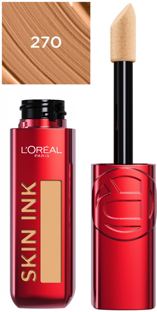 Тональный крем-консилер для лица 2-в-1 «Skin Ink», оттенок 270 Medium Warm | Infaillible | L'Oreal Paris