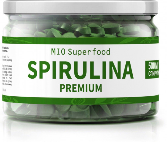 Спирулина в таблетках