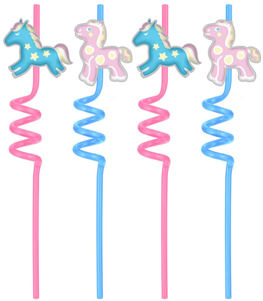 Набор трубочки для коктейля «Лошадки» | Мультидом Трейдинг